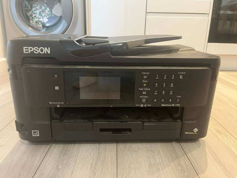 Epson WorkForce WF-7710 A3 All-in-One Printer – £30 (Collection Only)