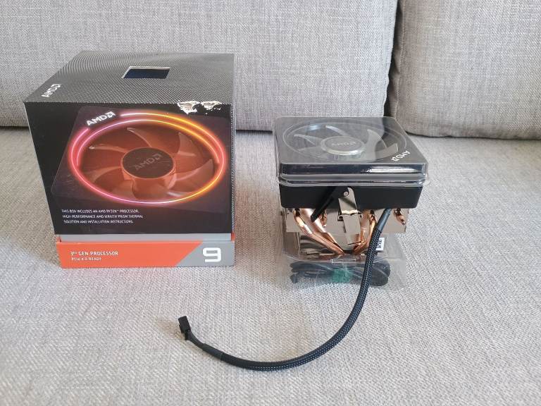NEW AMD Ryzen Wraith Prism CPU Cooler Heatsink & Fan RGB LED For AM4