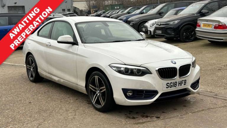 2018 BMW 2 Series 1.5 218i Sport Coupe 2dr Petrol Auto Euro 6 (s/s) (136 ps) Coupe Petrol Automatic