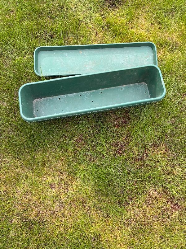 Various plant pots