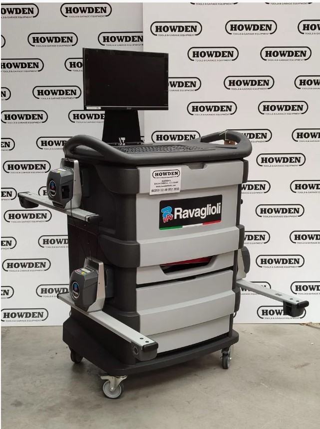 RAV 8CCD Car Tire Wheel Alignment System|Cable free|22” LCD Display Screen|Bluetooth