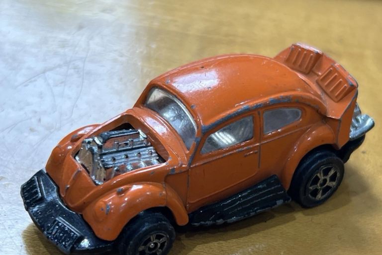 Corgi Juniors  No. 60 VW DOUBLE TROUBLE Hot Rod  - Orange