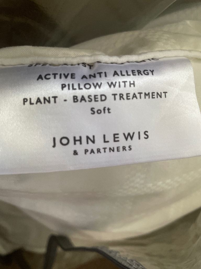John Lewis pillow