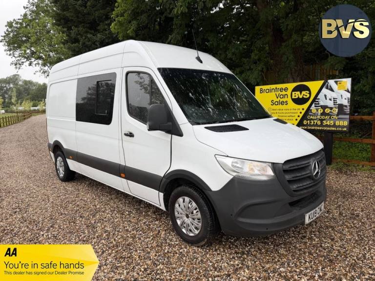 2019 Mercedes-Benz Sprinter 2.1 314 CDI Combi/Crew Panel Van 5dr Diesel Manual FWD L2 H2 Euro 6 (...