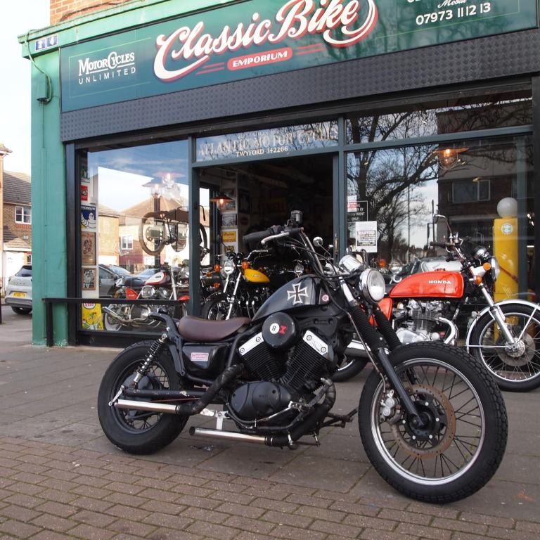 Yamaha XV535 Custom Chopper Lowrider which has developed some electrical fault