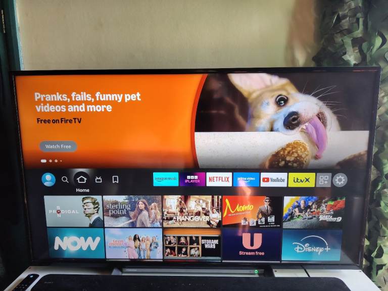 Smart TV with Fire TV built-in – Good Condition