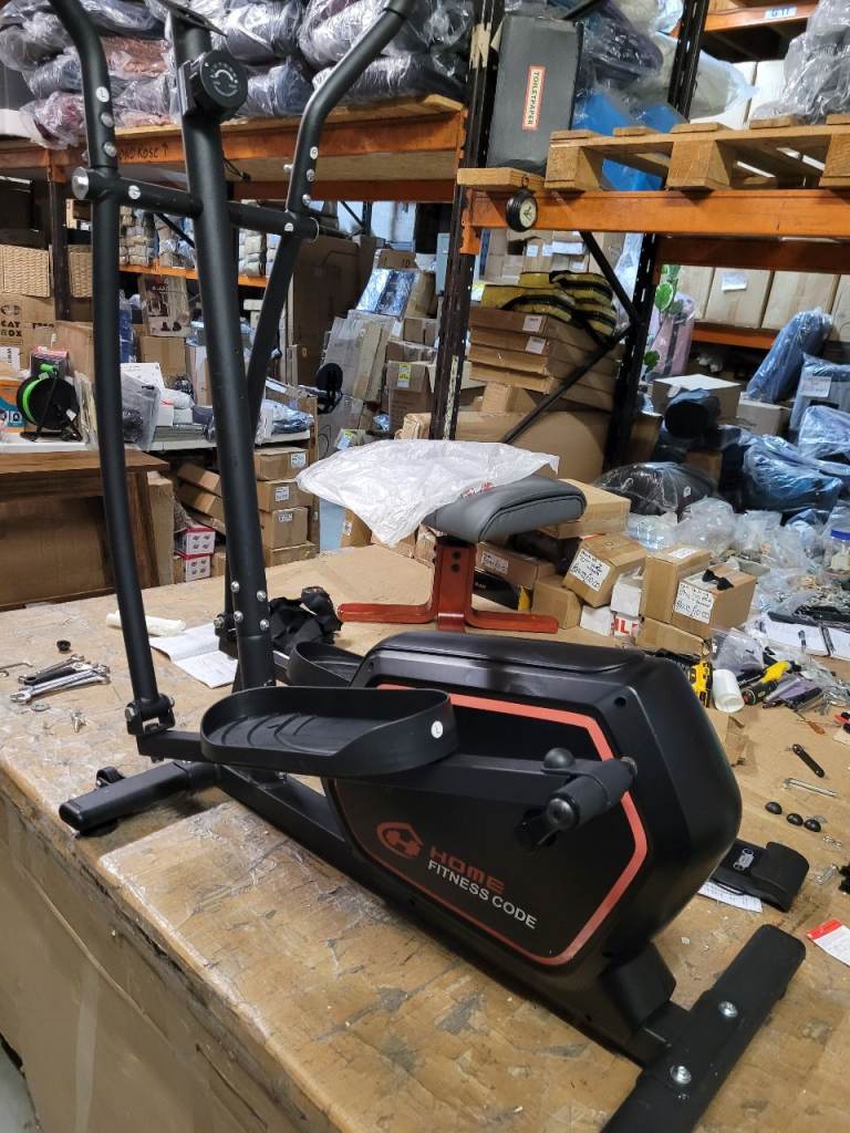 A new (slight seconds ) cross trainer with battery powered led screen
