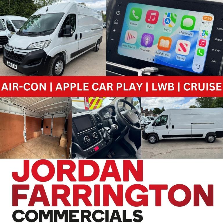 2023 CITROEN RELAY ENTERPRISE L3 H2 EURO 6 2.2 HDI DIESEL PANEL VAN WITH AIR-CON