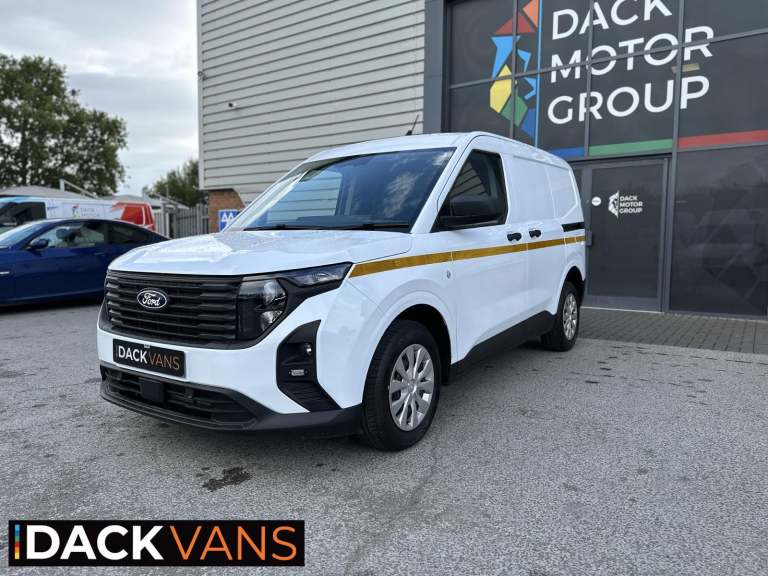 75 Reg Ford Transit Courier 1.5 Trend Euro 6, Utility, Civils Site Van, Air-Con