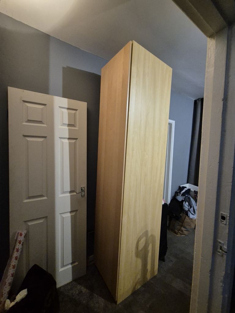 Brown ikea pax wardrobe for collection