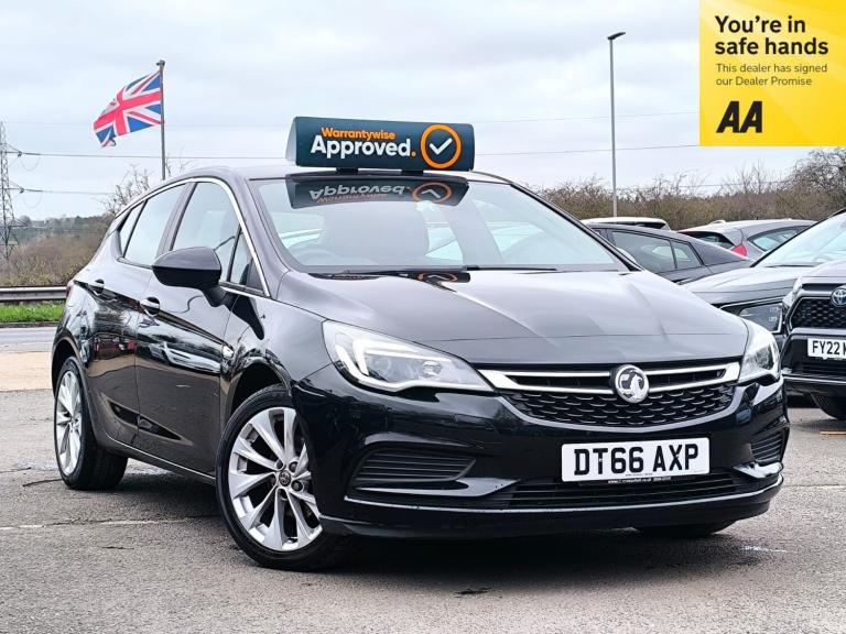 2016 Vauxhall Astra 1.4 Petrol Auto Turbo Tech Line 5 Seats 5dr 2 Keys Euro 6 ULEZ Compliant HATC...