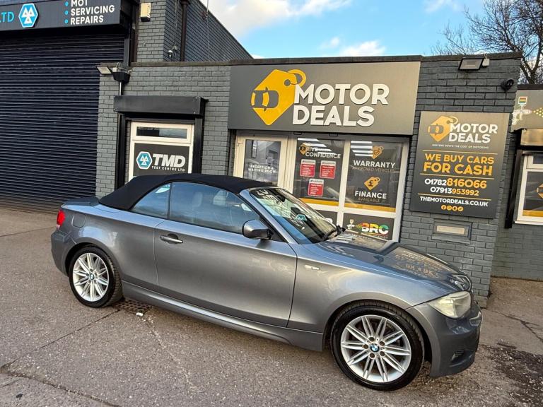 2011 BMW 1 Series 2.0 118d M Sport Steptronic Euro 5 2dr CONVERTIBLE Diesel Automatic