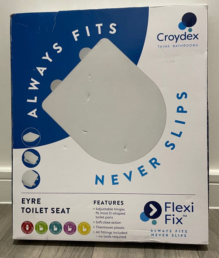 Croydex Eyre flexi toilet seat