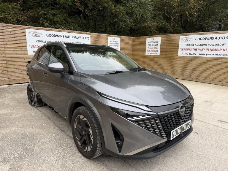 2024 NISSAN QASHQAI N-CONNECTA 1.3 DIG-T HYBRID DAMAGED REPAIRABLE SALVAGE