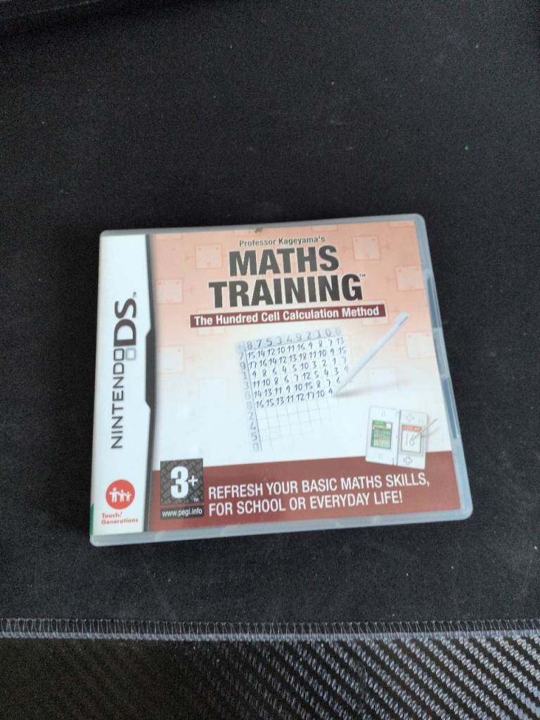 Maths training Nintendo ds