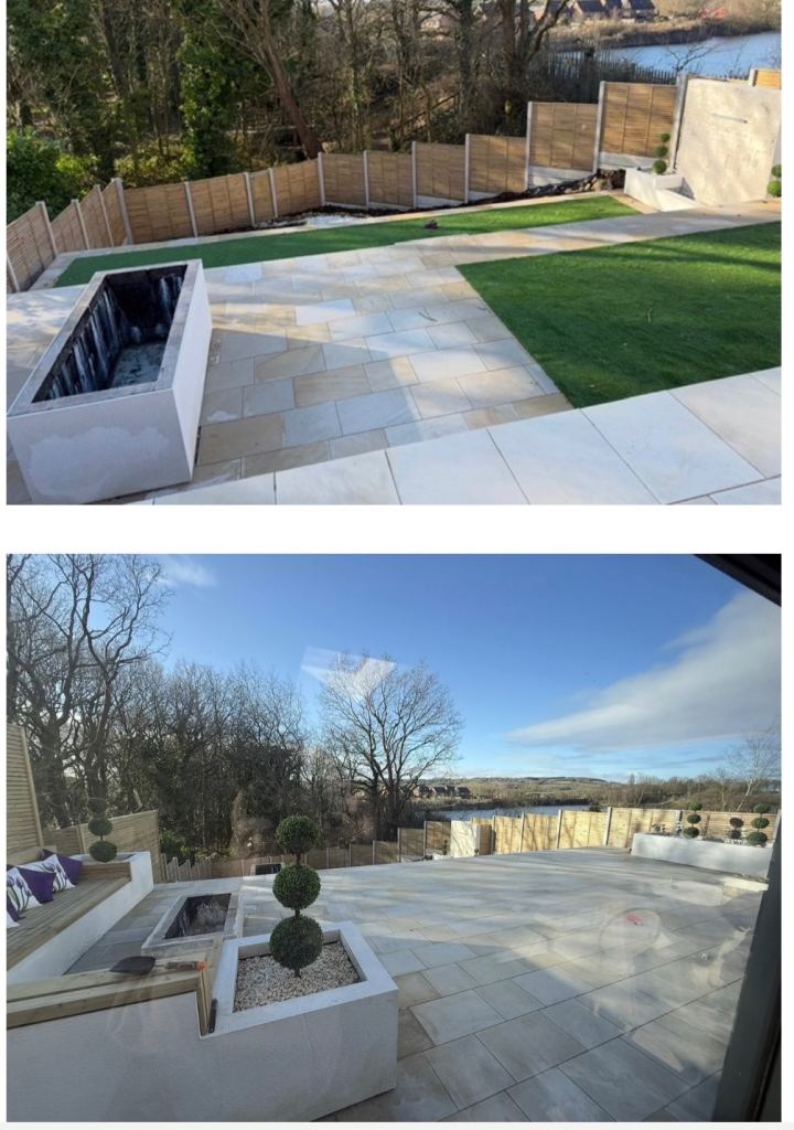 Ps ivory premiastone paving slabs