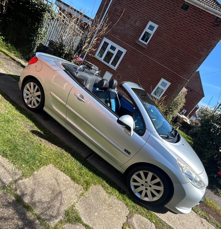 Peugeot, 207, Convertible, 2008, Manual, 1598 (cc), 2 doors