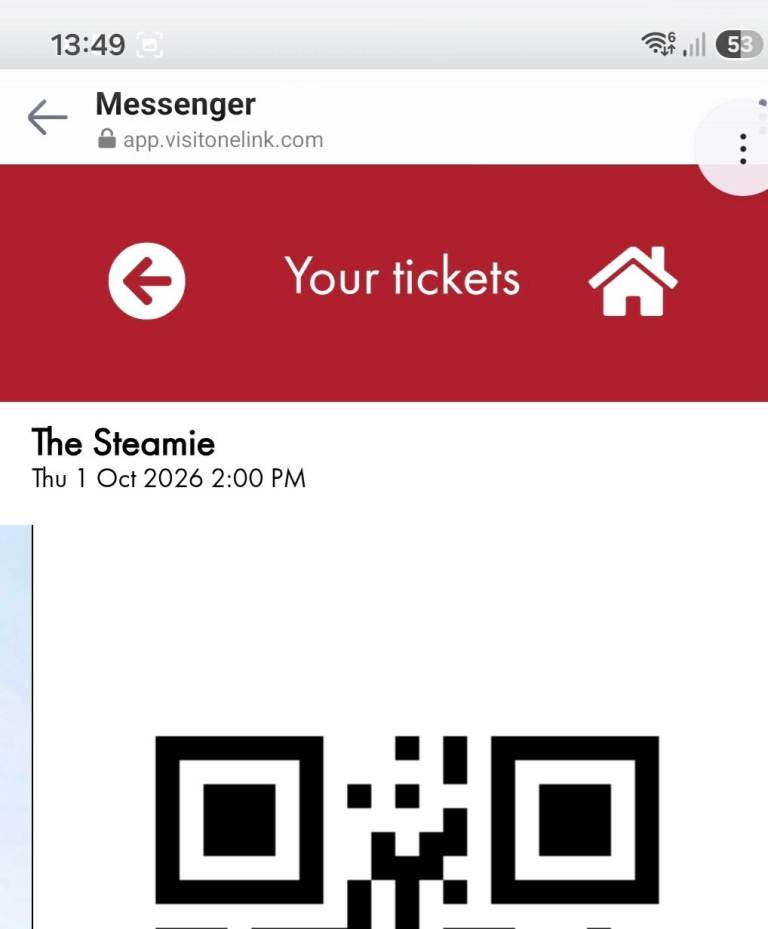 2 Tickets for The Steamie