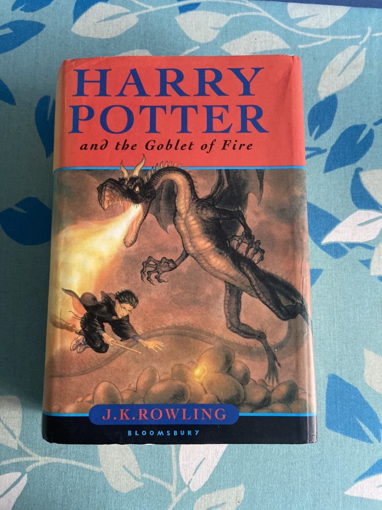 Harry Potter and the Goblet of Fire book