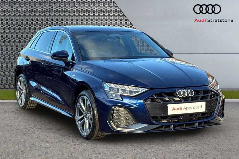 2025 Audi A3 1.5 TFSI e 204 S Line 5dr S Tronic Hatchback Plug-In Hy Automatic