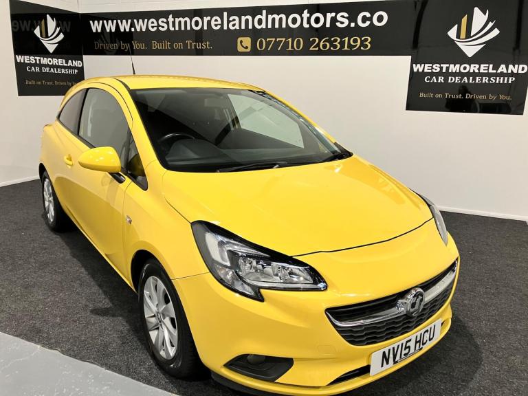 2015 Vauxhall Corsa 1.4i ecoTEC Design Euro 6 3dr HATCHBACK Petrol Manual