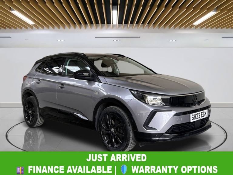 2022 Vauxhall Grandland 1.2 Turbo GS Line SUV 5dr Petrol Manual Euro 6 (s/s) (130 ps) HATCHBACK P...