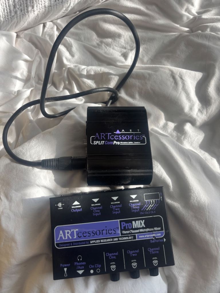 ARTcessories ProMIX 3-Channel Microphone Mixer