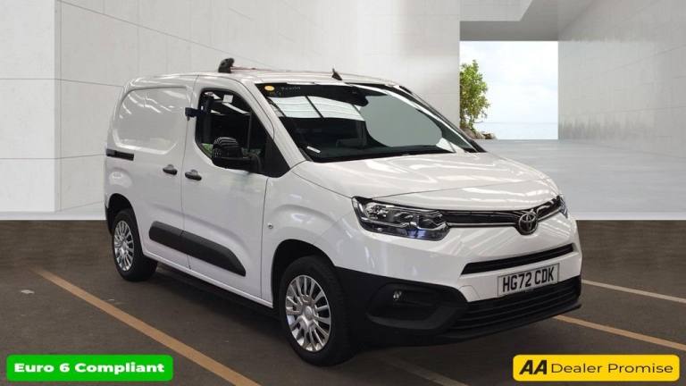 2023 Toyota ProAce White 1.5 BlueHDi Icon panel van, 86,000 miles, Euro 6, 6-Speed manual, A/C Pa...