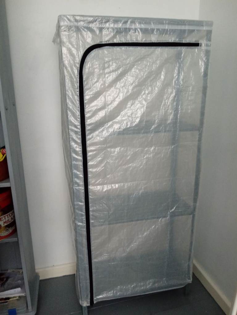 IKEA Hyllis 4 Tier Unit with Cover