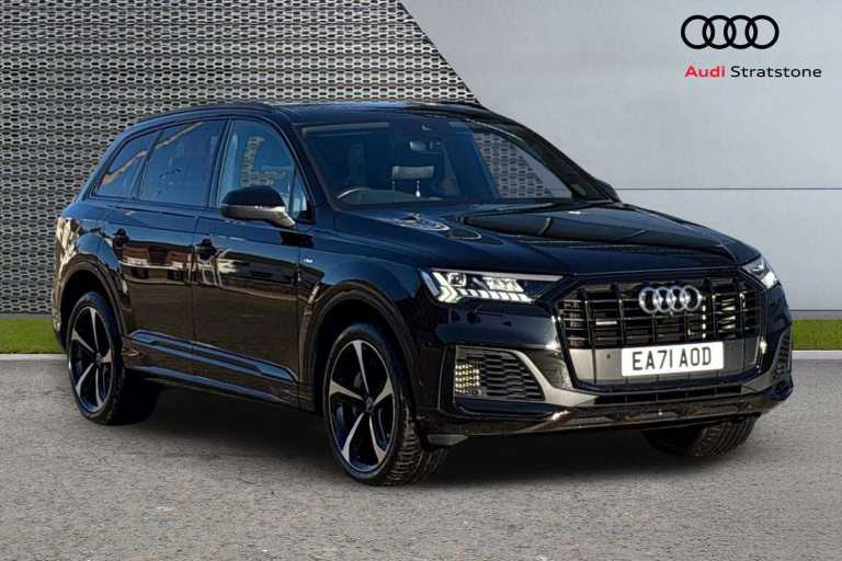  Audi Q7 55 TFSI e Quattro Black Ed 5dr Tiptronic [C+S] SUV Plug-In Hy Automatic