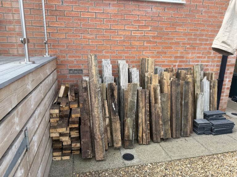 Free- 50-60 square metres of cut deck- perfect for log burner or fire pit