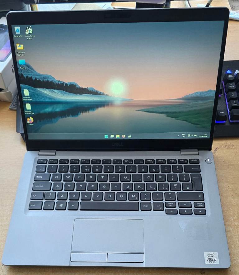 Lenovo ThinkBook Laptop, 14", i5 10th Gen, 256GB SSD, 8GB Ram, Excellent Condition