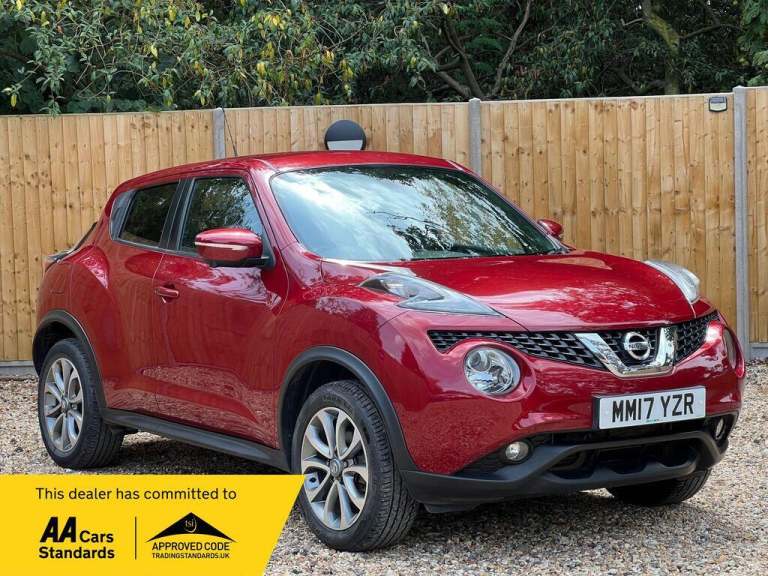 2017 Nissan Juke 1.6 Tekna XTRON Euro 6 5dr HATCHBACK Petrol Automatic