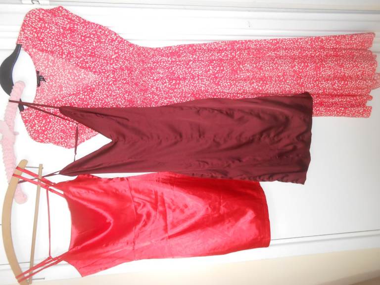 womens dress bundle(reds) Party/ prom / special Ocassion 