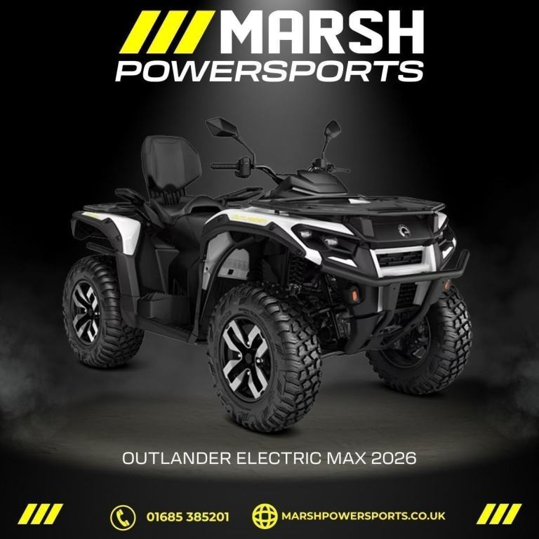 Outlander Max Electric T 2026 - Can-am Main Dealer - Reserve NOW!