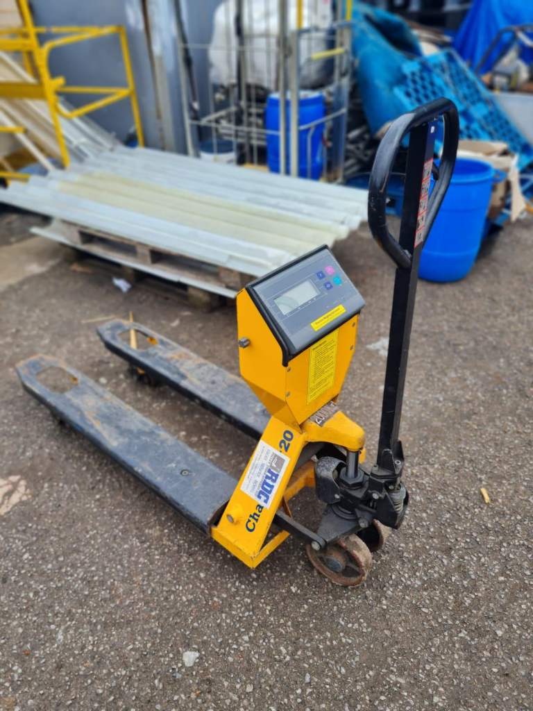 CHALLENGER 20 WEIGHING SCALE PALLET TRUCK 2000KG