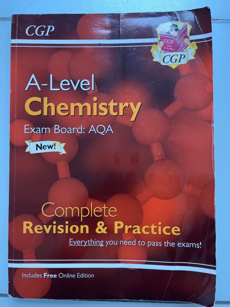 CGP A-Level Chemistry Revision Guide AQA – NEW