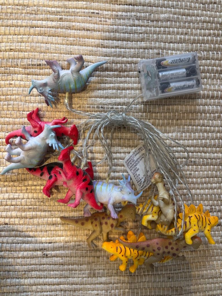 Dinosaur fairy lights