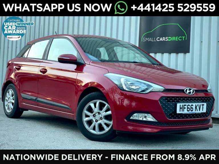 2016 Hyundai i20 1.2 SE 5dr HATCHBACK PETROL Manual