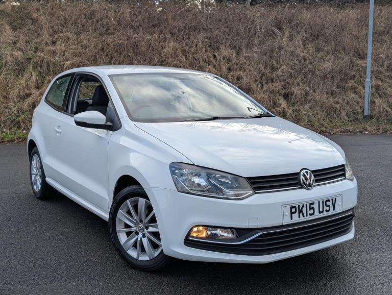 2015 Volkswagen Polo 1.0 BlueMotion Tech SE Euro 6 (s/s) 3dr HATCHBACK Petrol Manual