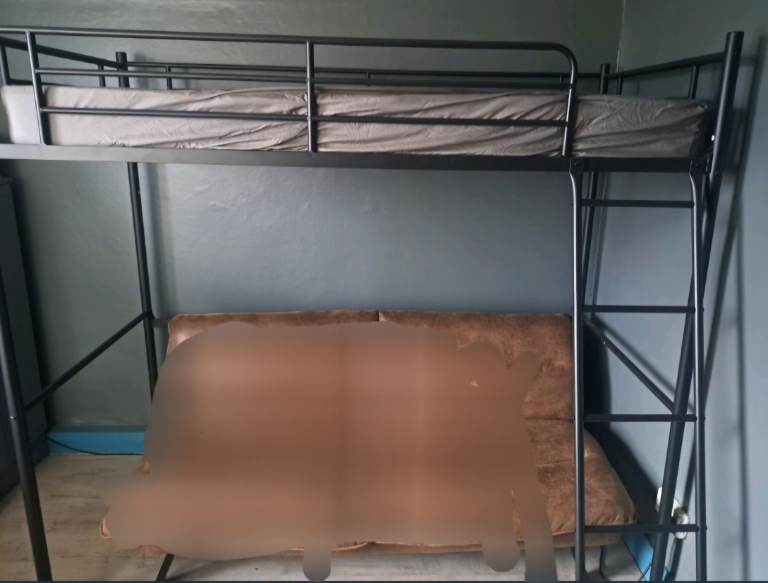 Bunk Bed with Mattress never used 90ono