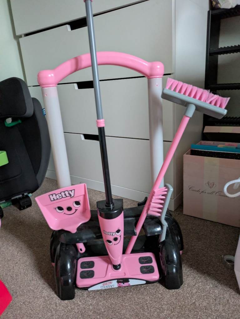Hetty hoover cleaning trolley