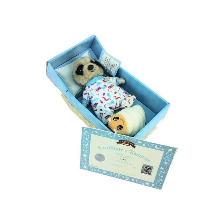 Baby Oleg meerkat toy 