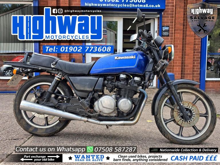 1988 Kawasaki Z750 Japanese Classic Barn Find Motorcycle