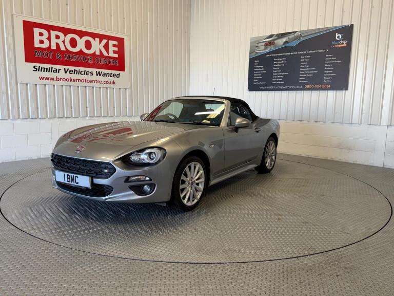 2018 Fiat 124 Spider 1.4 MultiAir Lusso Euro 6 2dr CONVERTIBLE Petrol Manual