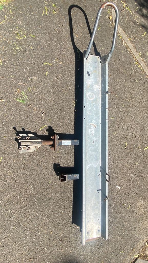 Motorbike / scooter tow bar rack for motorhome (heavy duty)
