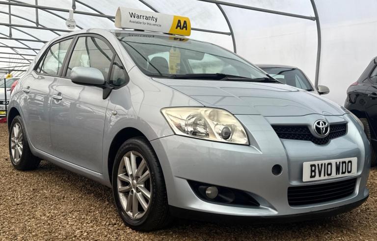 2010 Toyota Auris 1.33 Dual VVTi TR 5dr HATCHBACK PETROL Manual