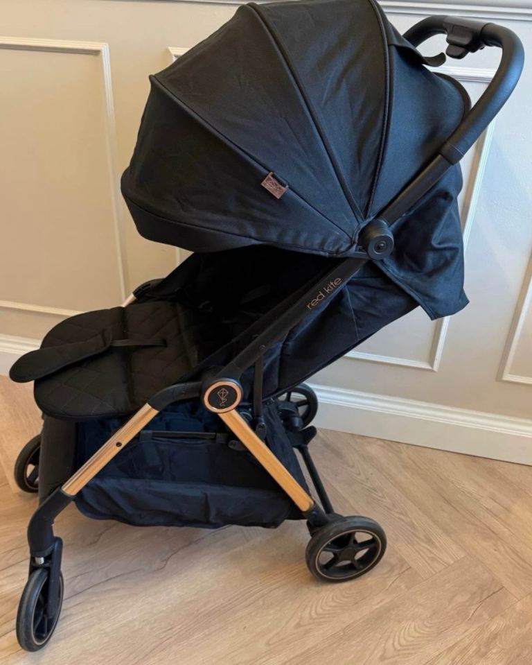 Redkite Koko Amber Compact Stroller with Redkite Footmuff