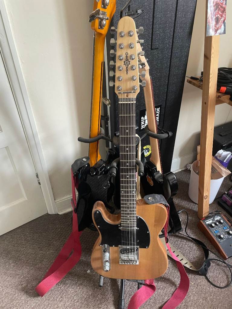 Left Handed 12 String Electric Guitar