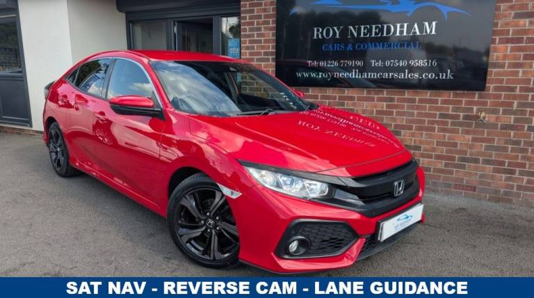 2019 69 HONDA CIVIC 1.0 VTEC TURBO SR HATCHBACK 5DR PETROL MANUAL EURO 6 (S/S) (